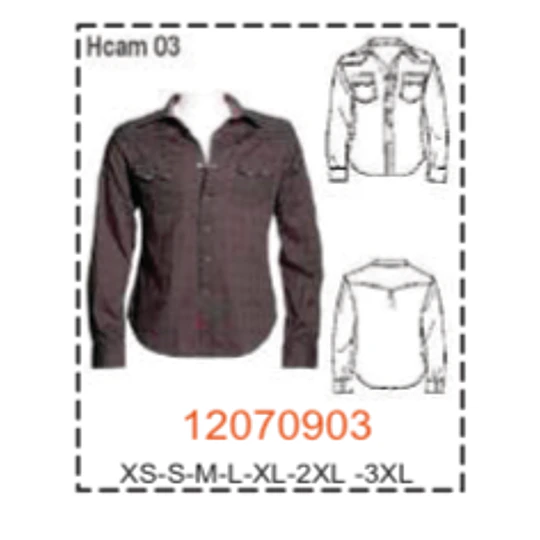 MOLDE CAMISAS HOMBRE 1
