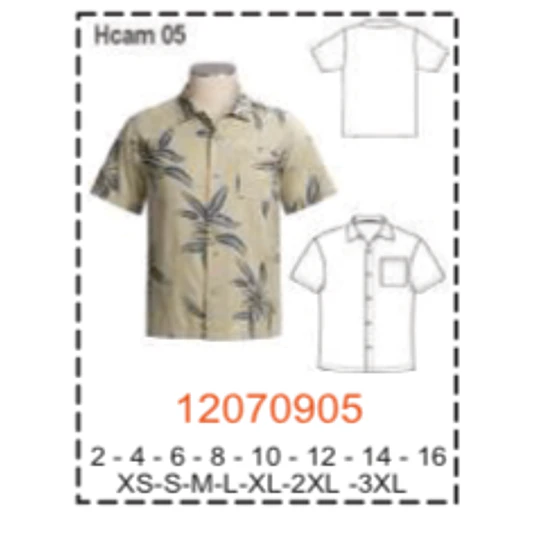 MOLDE CAMISAS HOMBRE 1