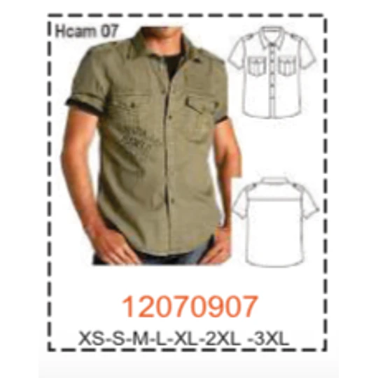 MOLDE CAMISAS HOMBRE 1