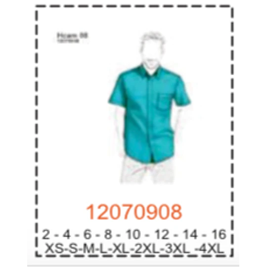 MOLDE CAMISAS HOMBRE 1