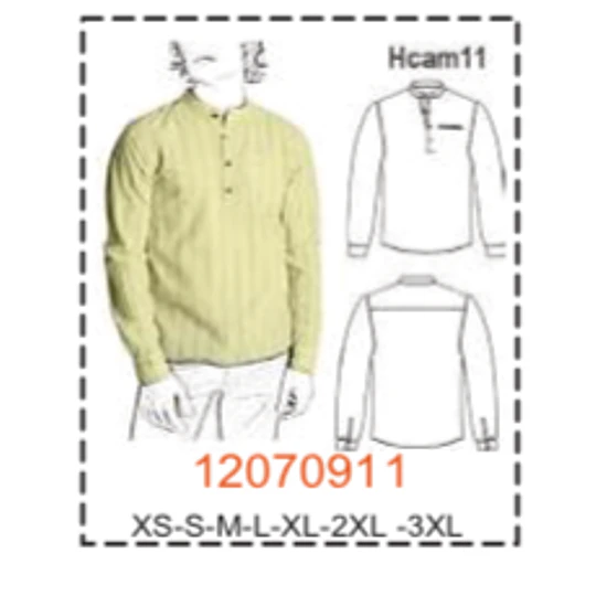 MOLDE CAMISAS HOMBRE 1