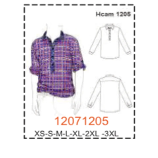 MOLDE CAMISAS HOMBRE 1