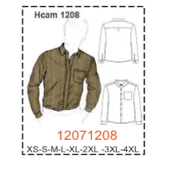 MOLDE CAMISAS HOMBRE 1
