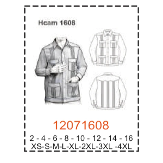 MOLDE CAMISAS HOMBRE 1