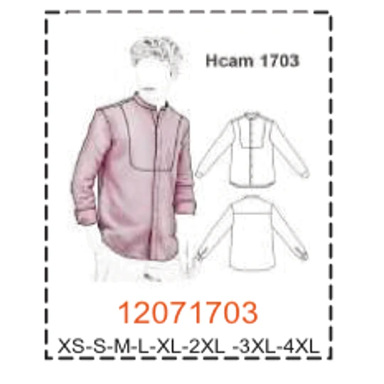 MOLDE CAMISAS HOMBRE 1