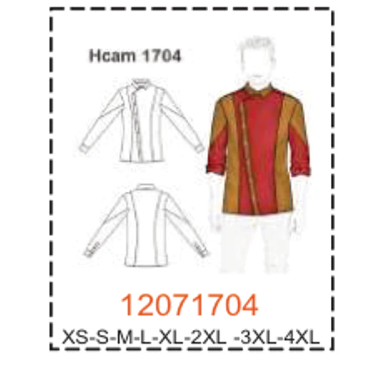 MOLDE CAMISAS HOMBRE 1