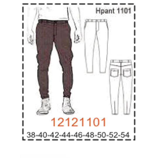 MOLDE PANTALONES HOMBRE 1