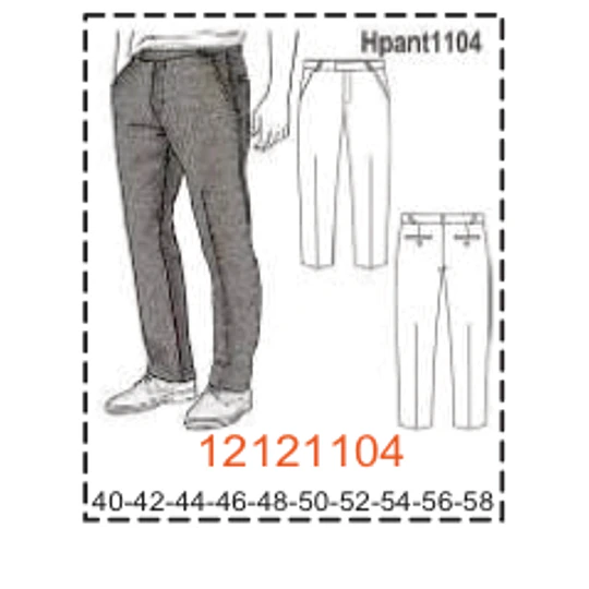 MOLDE PANTALONES HOMBRE 1