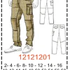 MOLDE PANTALONES HOMBRE 1