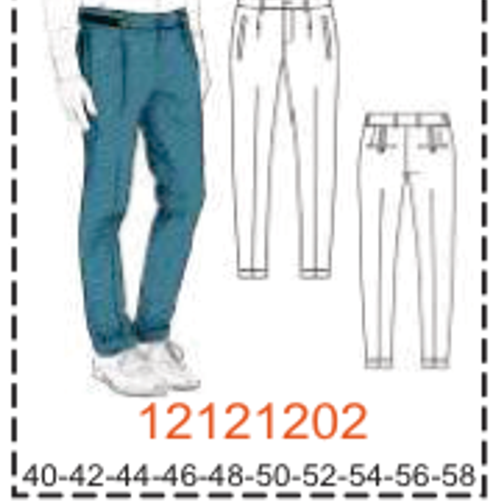 MOLDE PANTALONES HOMBRE 1