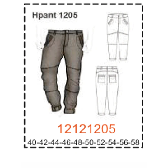 MOLDE PANTALONES HOMBRE 1