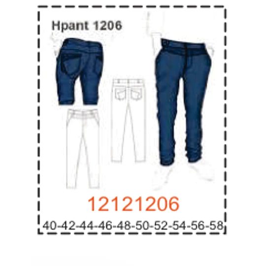 MOLDE PANTALONES HOMBRE 1