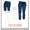MOLDE PANTALONES HOMBRE 1