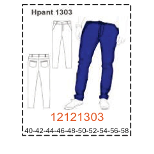 MOLDE PANTALONES HOMBRE 1