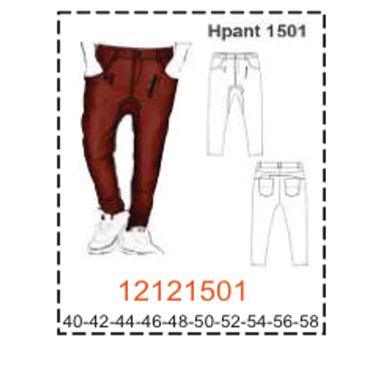 MOLDE PANTALONES HOMBRE 1
