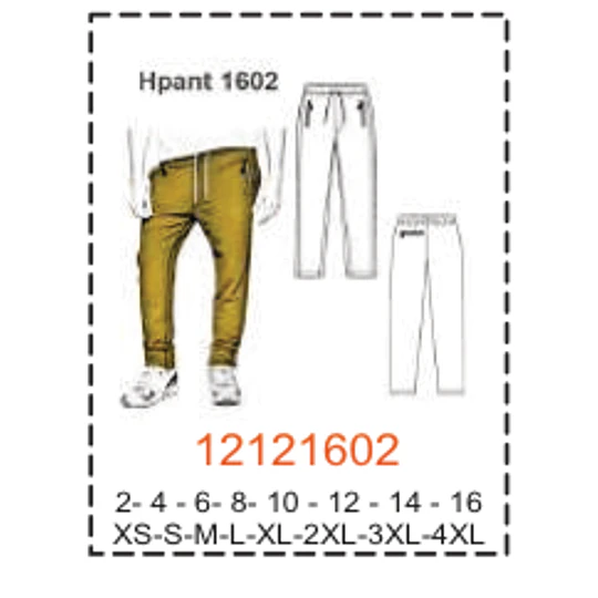 MOLDE PANTALONES HOMBRE 1