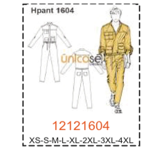 MOLDE PANTALONES HOMBRE 1