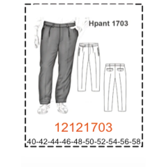 MOLDE PANTALONES HOMBRE 1