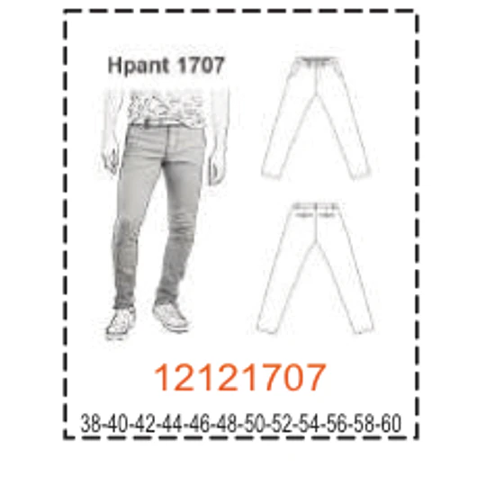 MOLDE PANTALONES HOMBRE 1