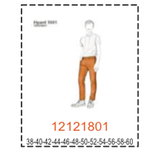 MOLDE PANTALONES HOMBRE 1