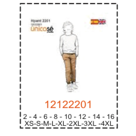 MOLDE PANTALONES HOMBRE 2