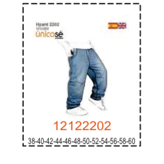 MOLDE PANTALONES HOMBRE 2