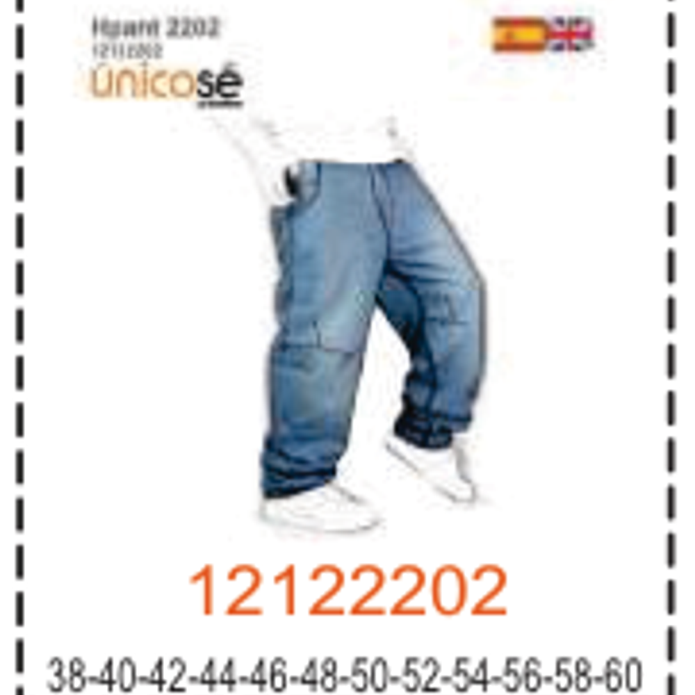 MOLDE PANTALONES HOMBRE 2