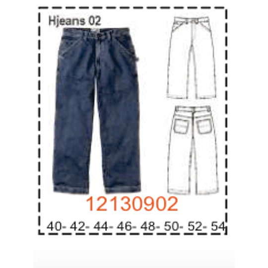 MOLDE PANTALONES HOMBRE 2