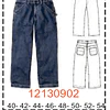 MOLDE PANTALONES HOMBRE 2