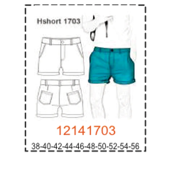 MOLDE SHORTS HOMBRE 