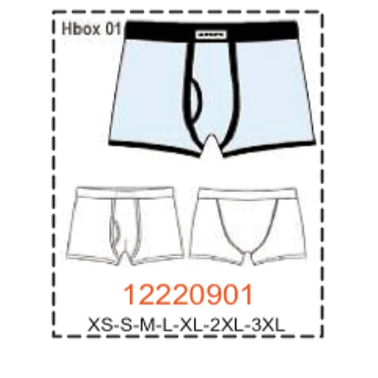 MOLDE ROPA INTERIOR HOMBRE 