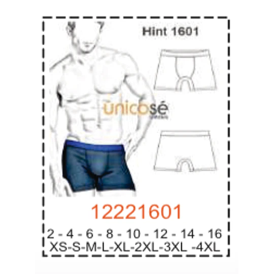 MOLDE ROPA INTERIOR HOMBRE 