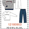 MOLDE PIJAMAS HOMBRE 
