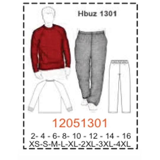MOLDE BUZOS HOMBRE - 1