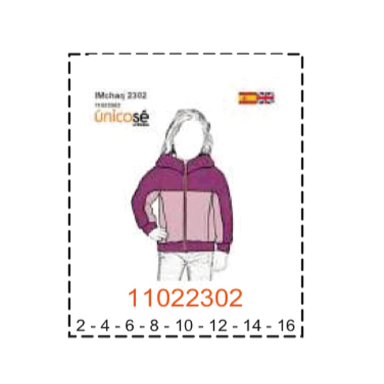MOLDE PARKAS NIÑA - 2