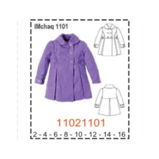 MOLDE CHAQUETA NIÑA -  1