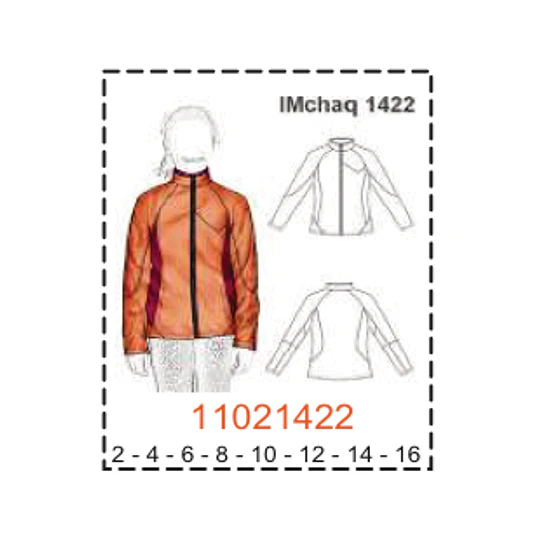 MOLDE CHAQUETA NIÑA -  1