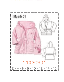 MOLDE PARKAS NIÑA