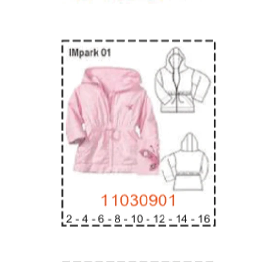 MOLDE PARKAS NIÑA