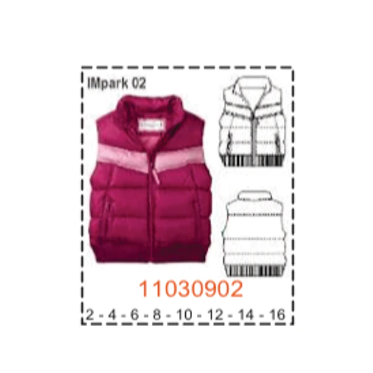 MOLDE PARKAS NIÑA