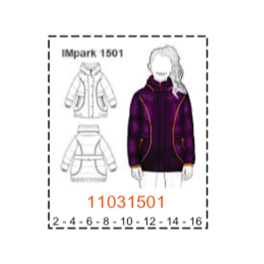 MOLDE PARKAS NIÑA