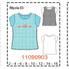 MOLDE POLERAS NIÑA - 1