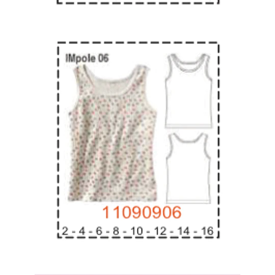 MOLDE POLERAS NIÑA - 1