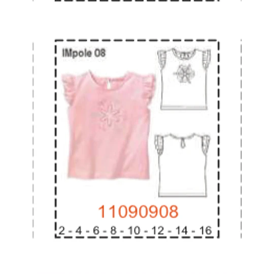 MOLDE POLERAS NIÑA - 1