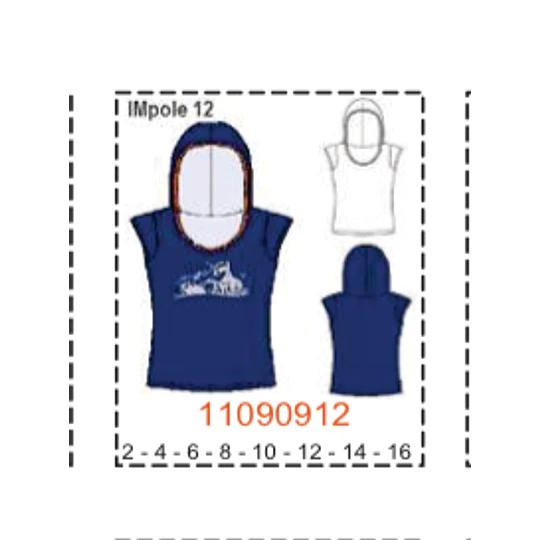 MOLDE POLERAS NIÑA - 1