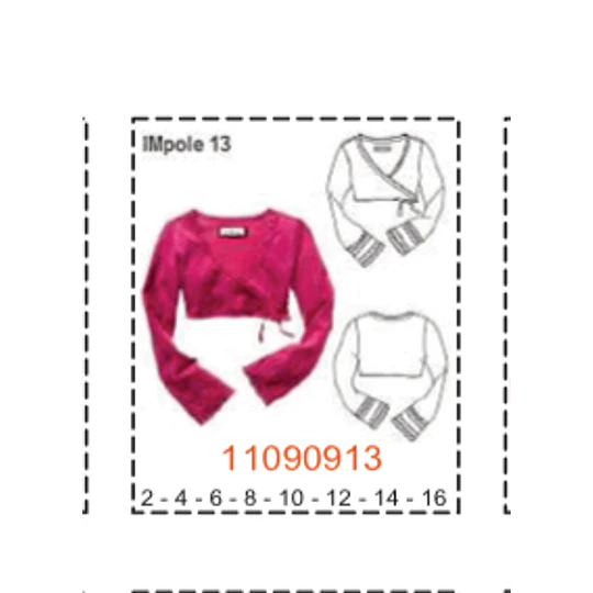 MOLDE POLERAS NIÑA - 1