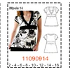 MOLDE POLERAS NIÑA - 1