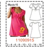 MOLDE POLERAS NIÑA - 1