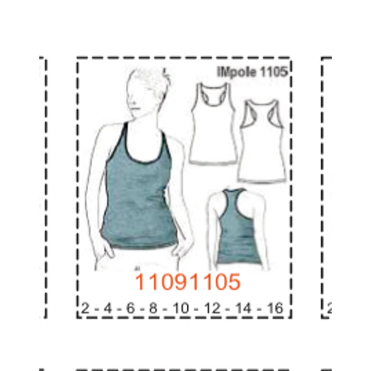 MOLDE POLERAS NIÑA - 1