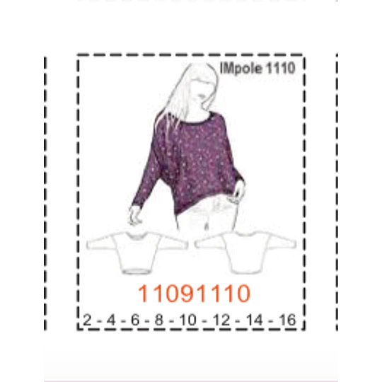 MOLDE POLERAS NIÑA - 1